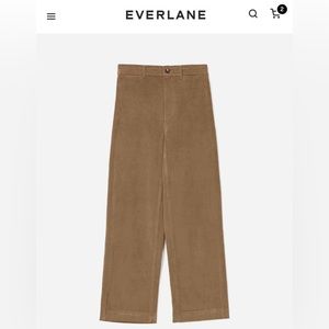 NWOT Everlane Corduroy Wide-Leg Pant